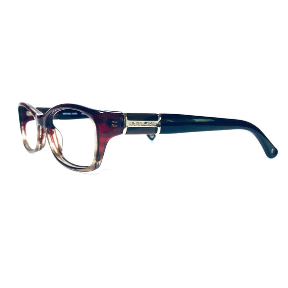 Michael Kors Clear Brown Wayfarer Glasses